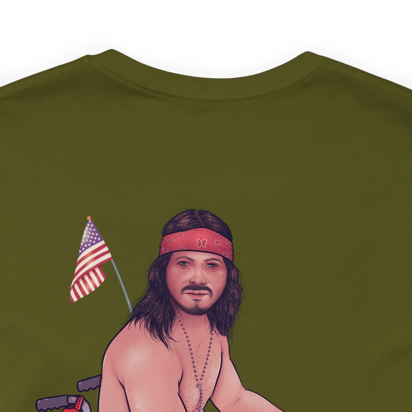Lieutenant dan Unisex Jersey Short Sleeve Tee