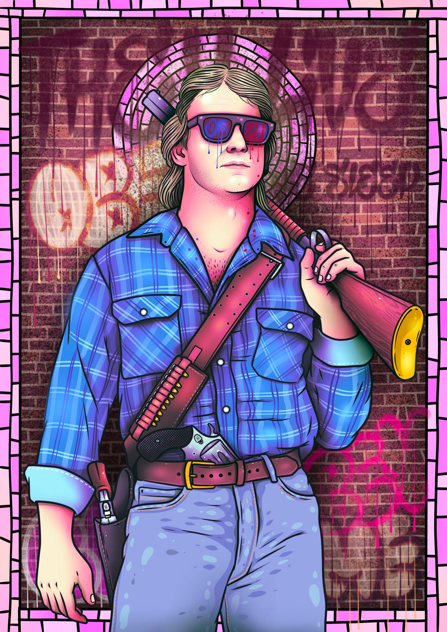 They live art print 11.7x16.5