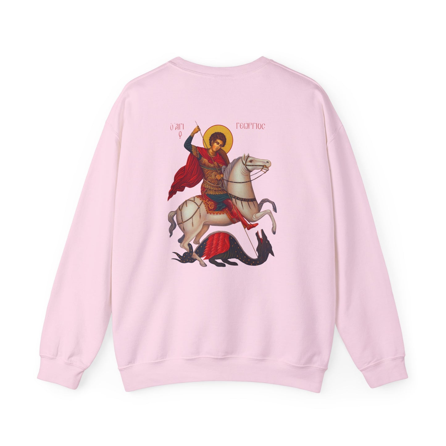 Orthodox saint george Unisex Heavy Blend™ Crewneck Sweatshirt