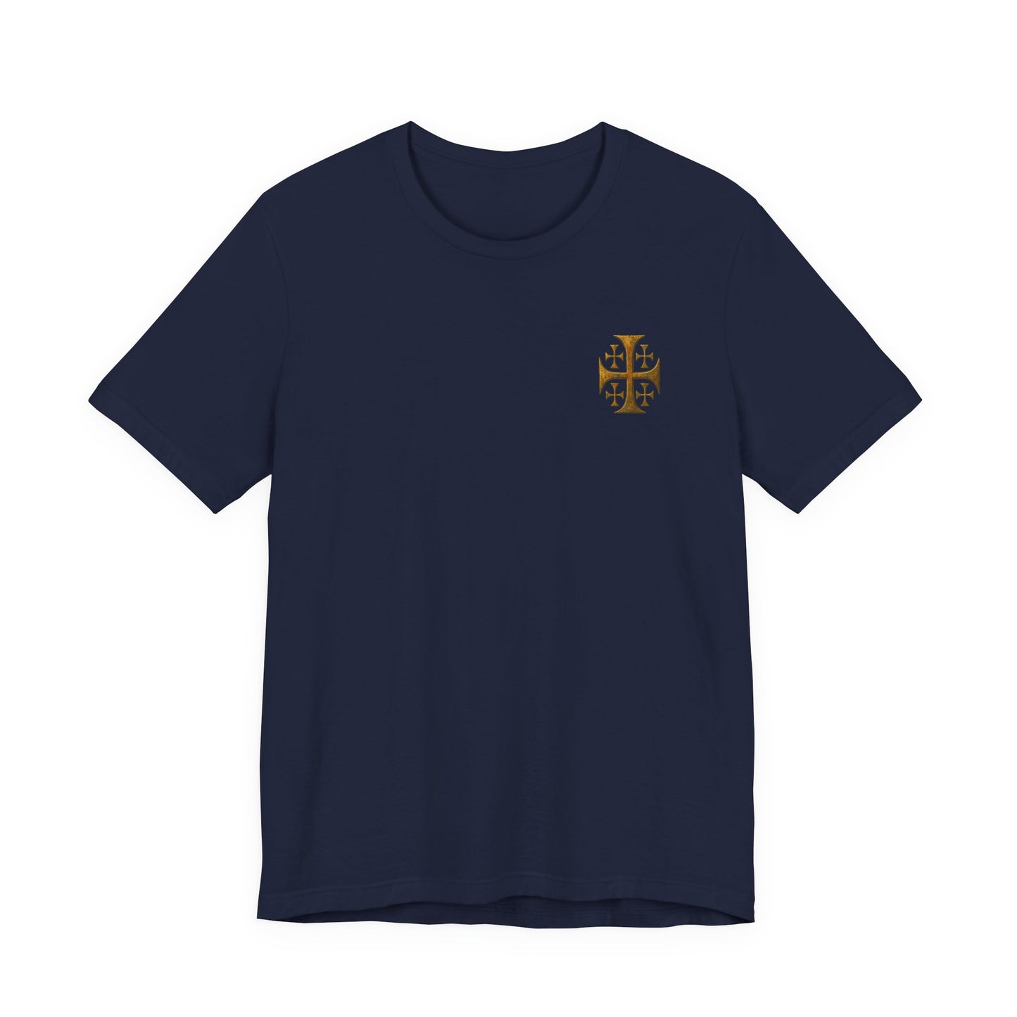 Jerusalem cross Unisex Jersey Short Sleeve Tee