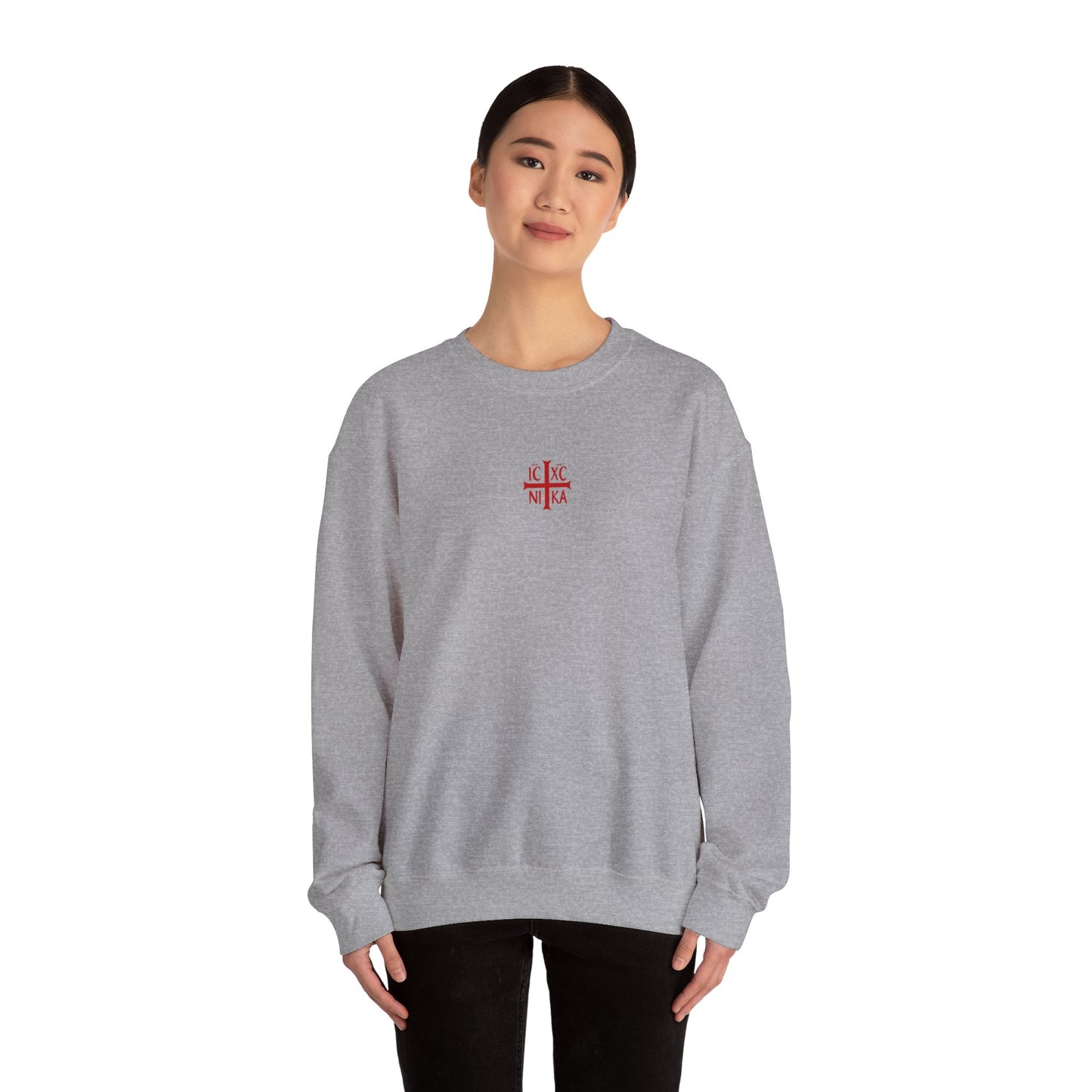 Orthodox saint george Unisex Heavy Blend™ Crewneck Sweatshirt