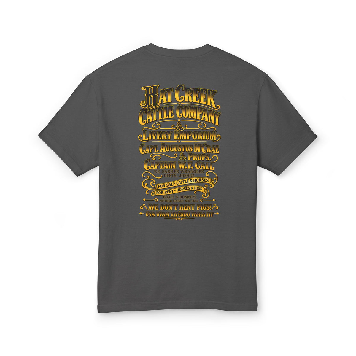 Lonesome Dove Unisex Garment-Dyed Heavyweight Cotton Tee