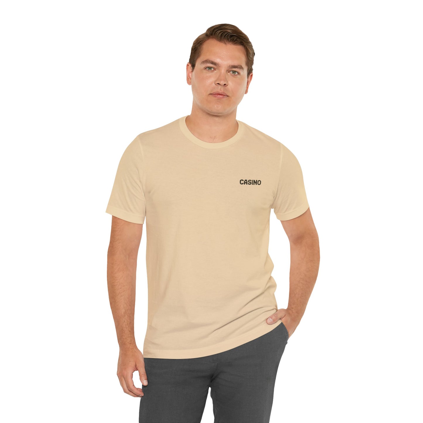 White plains casino Unisex Jersey Short Sleeve Tee