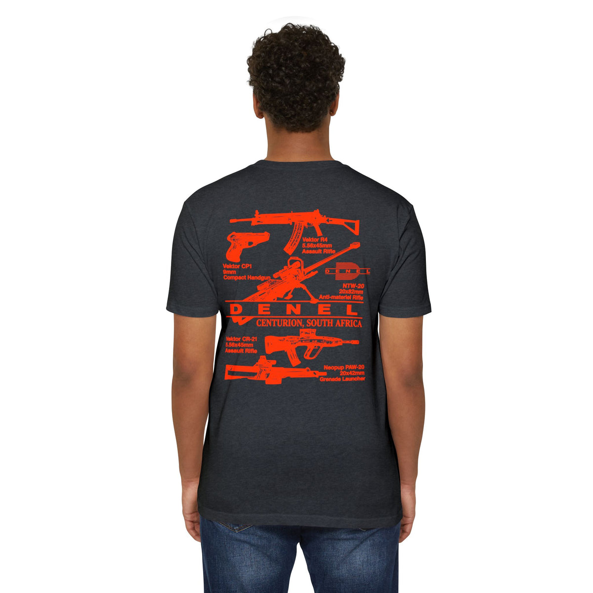 Denel Unisex CVC Jersey T-shirt