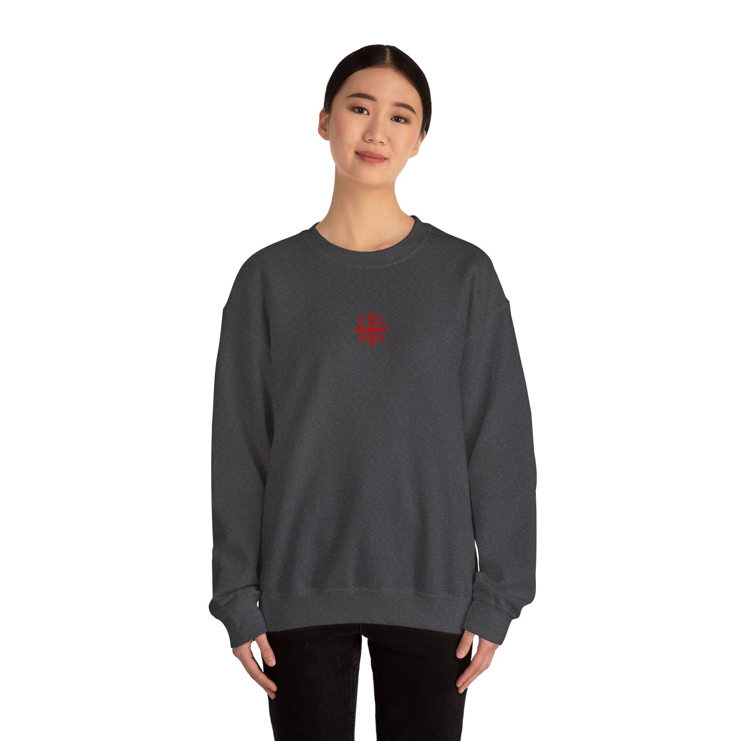 Orthodox saint george Unisex Heavy Blend™ Crewneck Sweatshirt