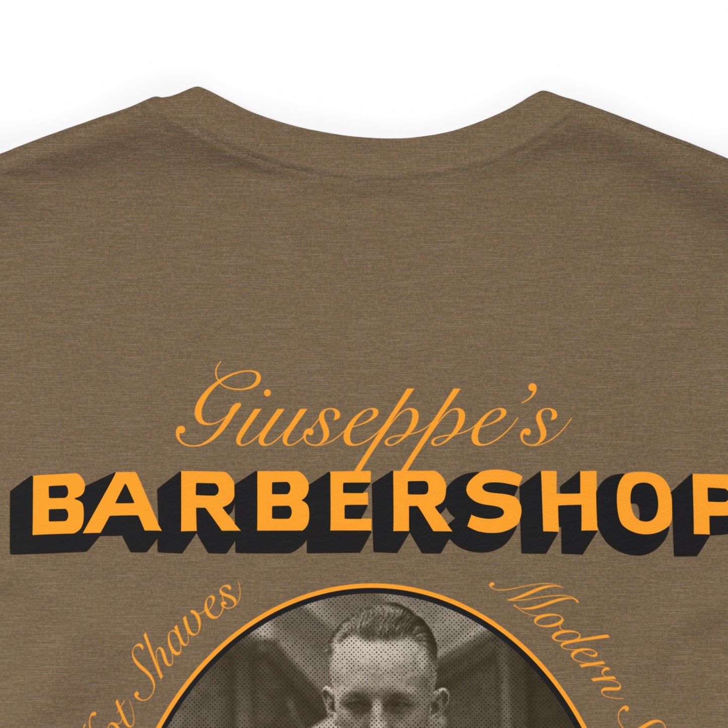 Giuseppe's barbershop Unisex Jersey Short Sleeve Tee