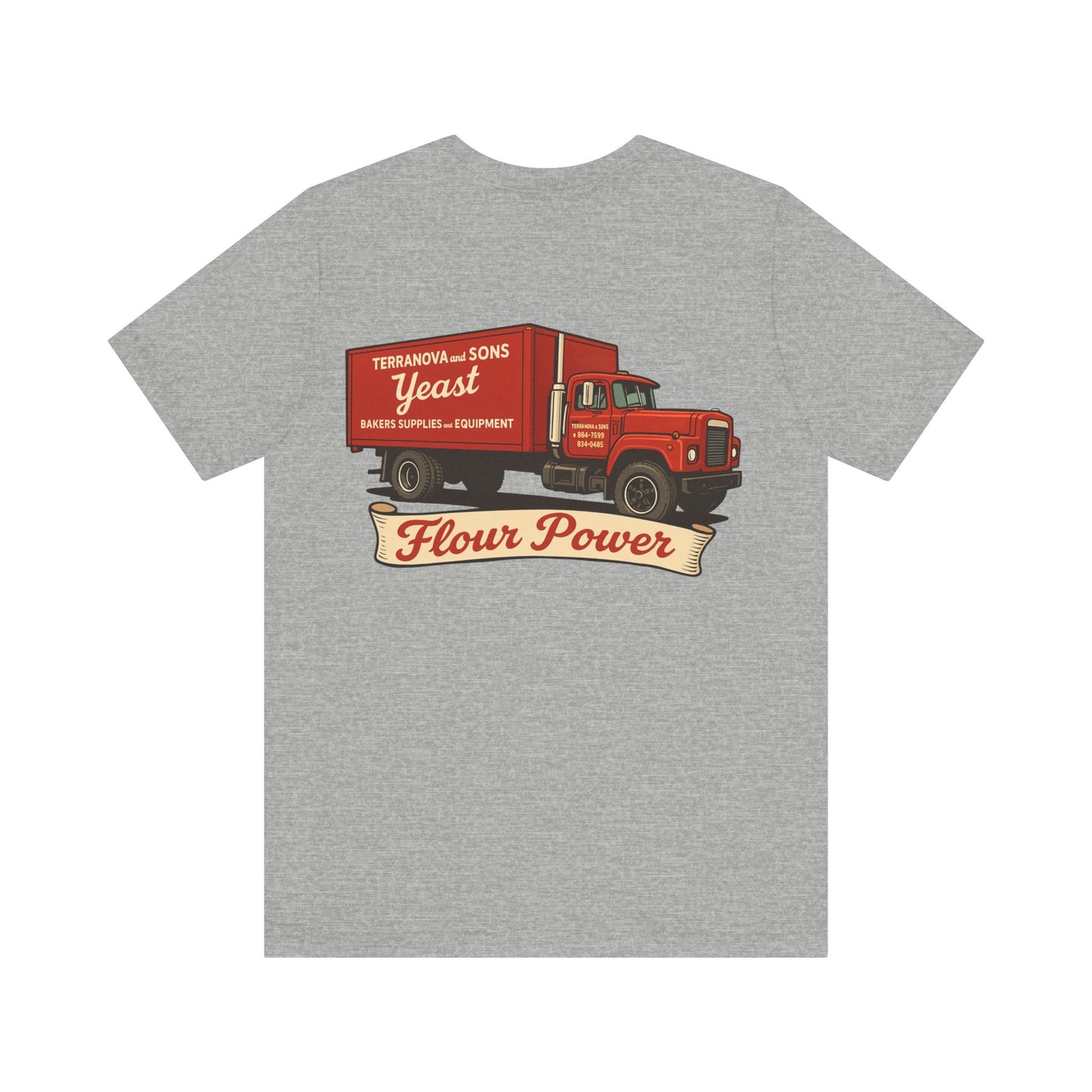FLOUR POWER Unisex Jersey Short Sleeve Tee