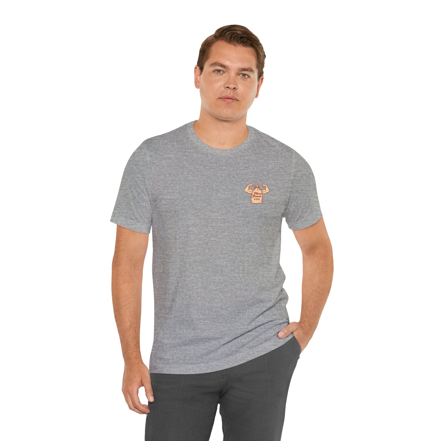 FLOUR POWER Unisex Jersey Short Sleeve Tee