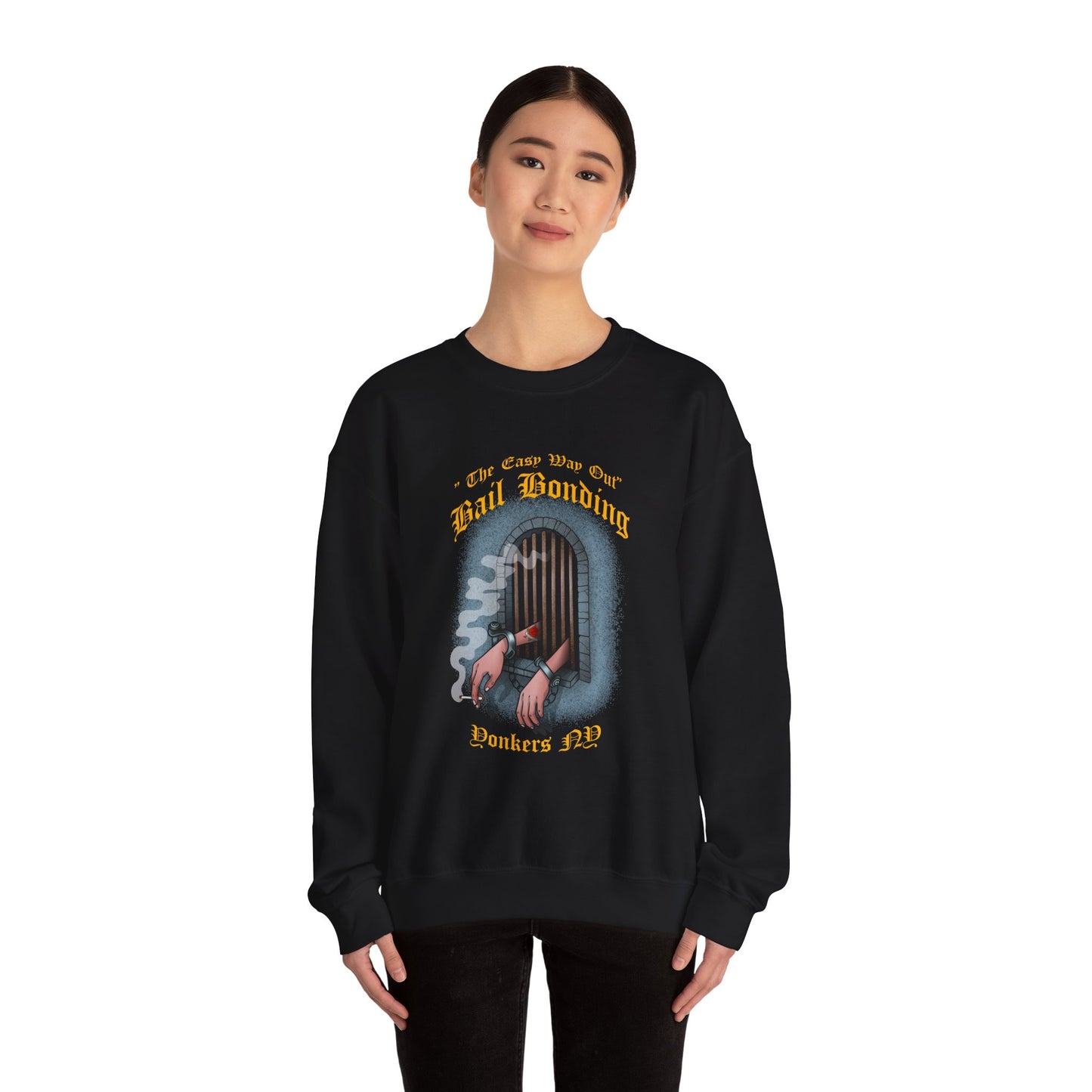 Bail bonds Heavy Blend™ Crewneck Sweatshirt
