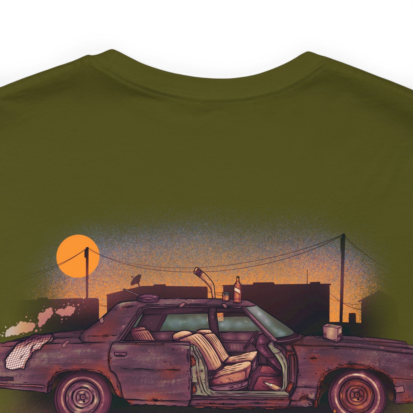 Trailer park shit mobile Unisex Jersey Short Sleeve Tee