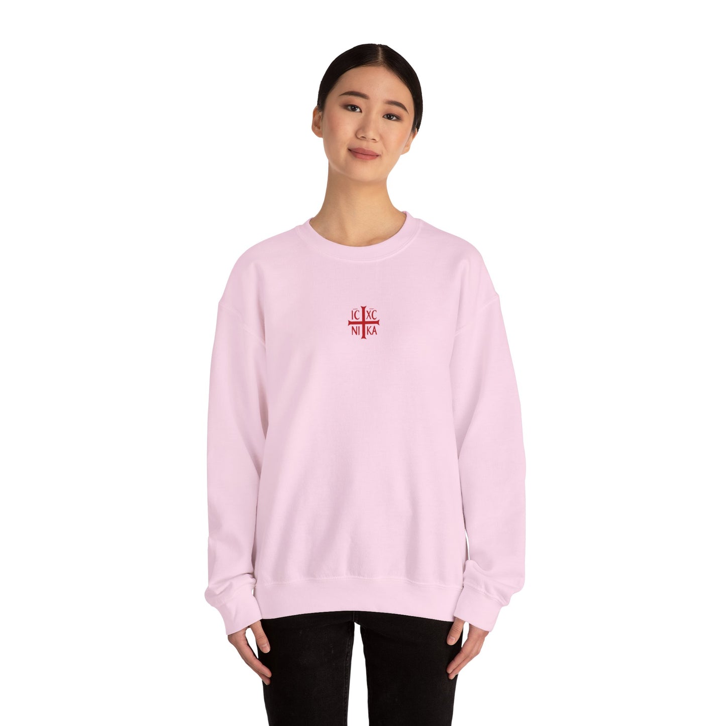Orthodox saint george Unisex Heavy Blend™ Crewneck Sweatshirt