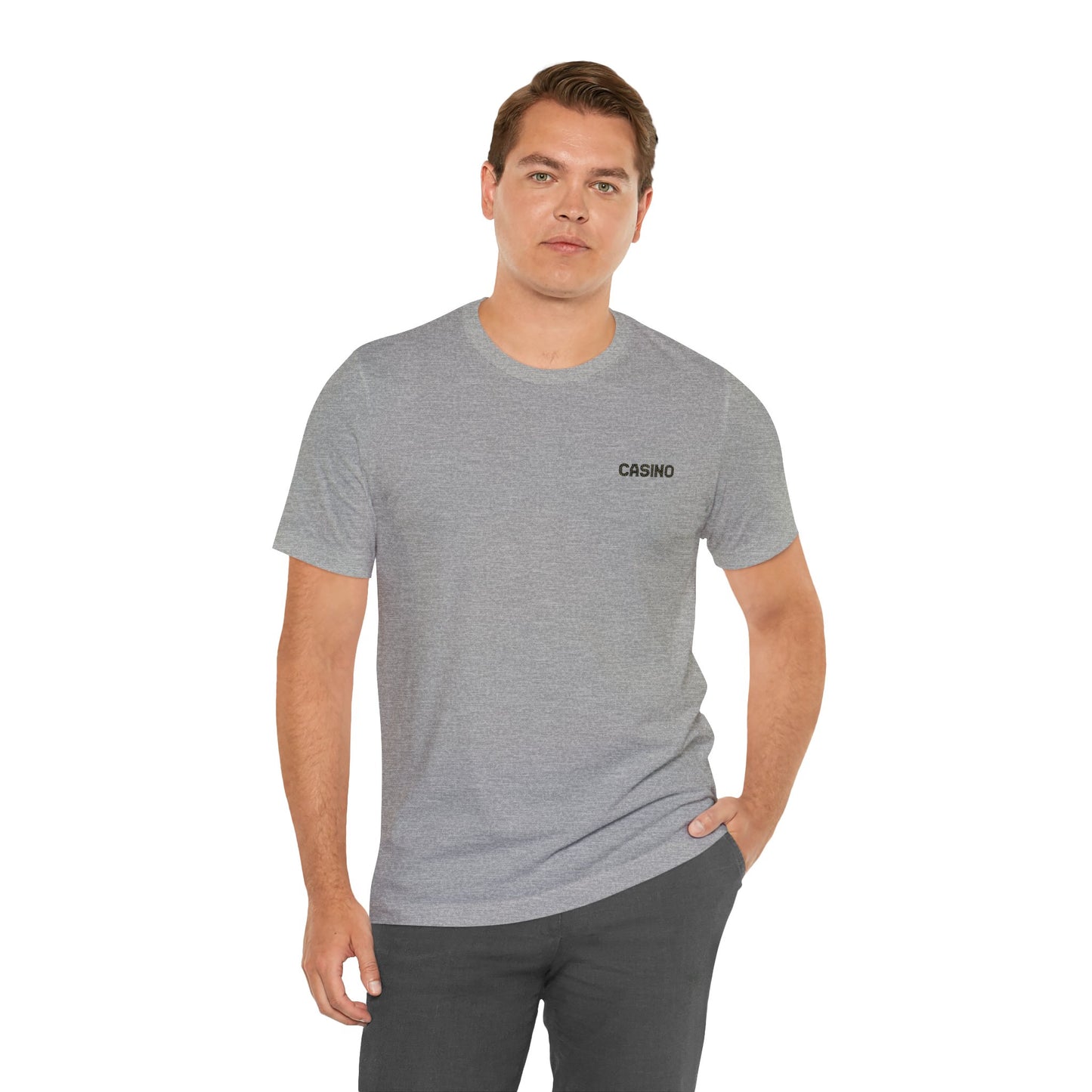 White plains casino Unisex Jersey Short Sleeve Tee