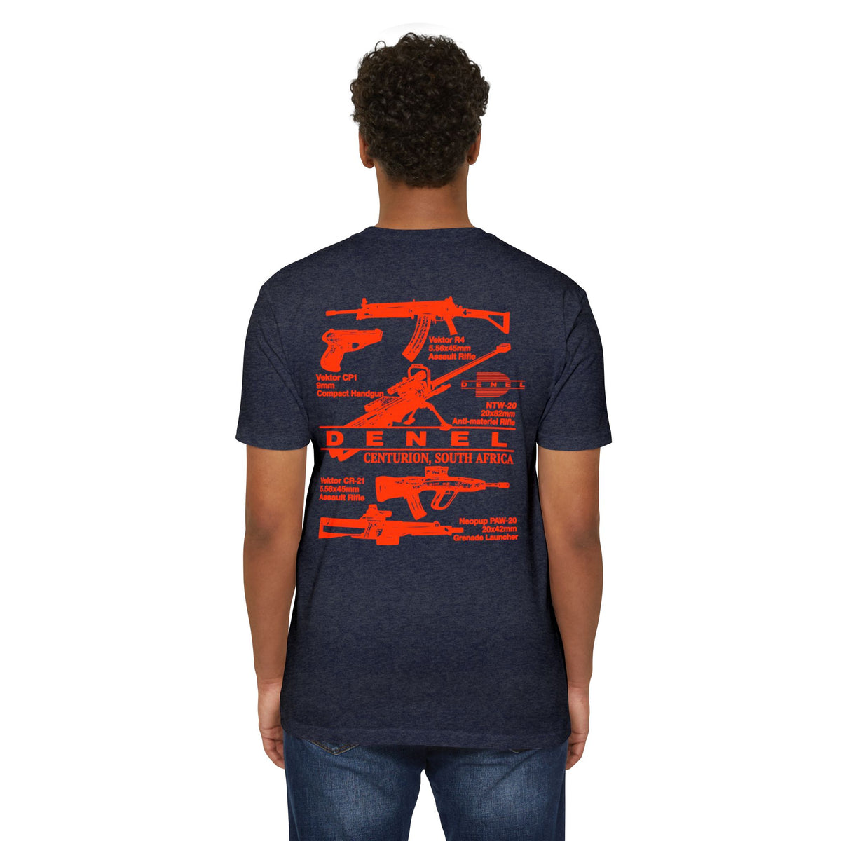 Denel Unisex CVC Jersey T-shirt