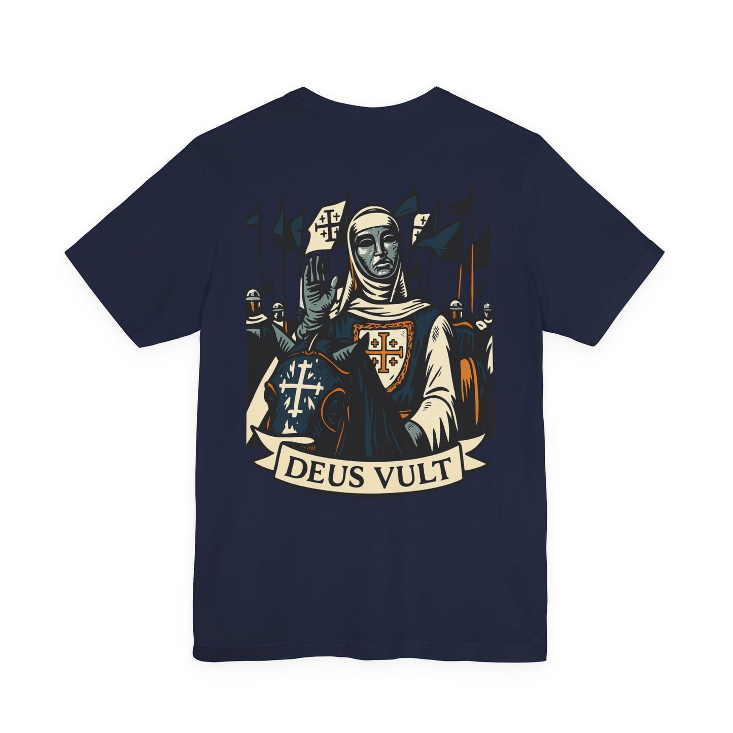 Jerusalem cross Unisex Jersey Short Sleeve Tee