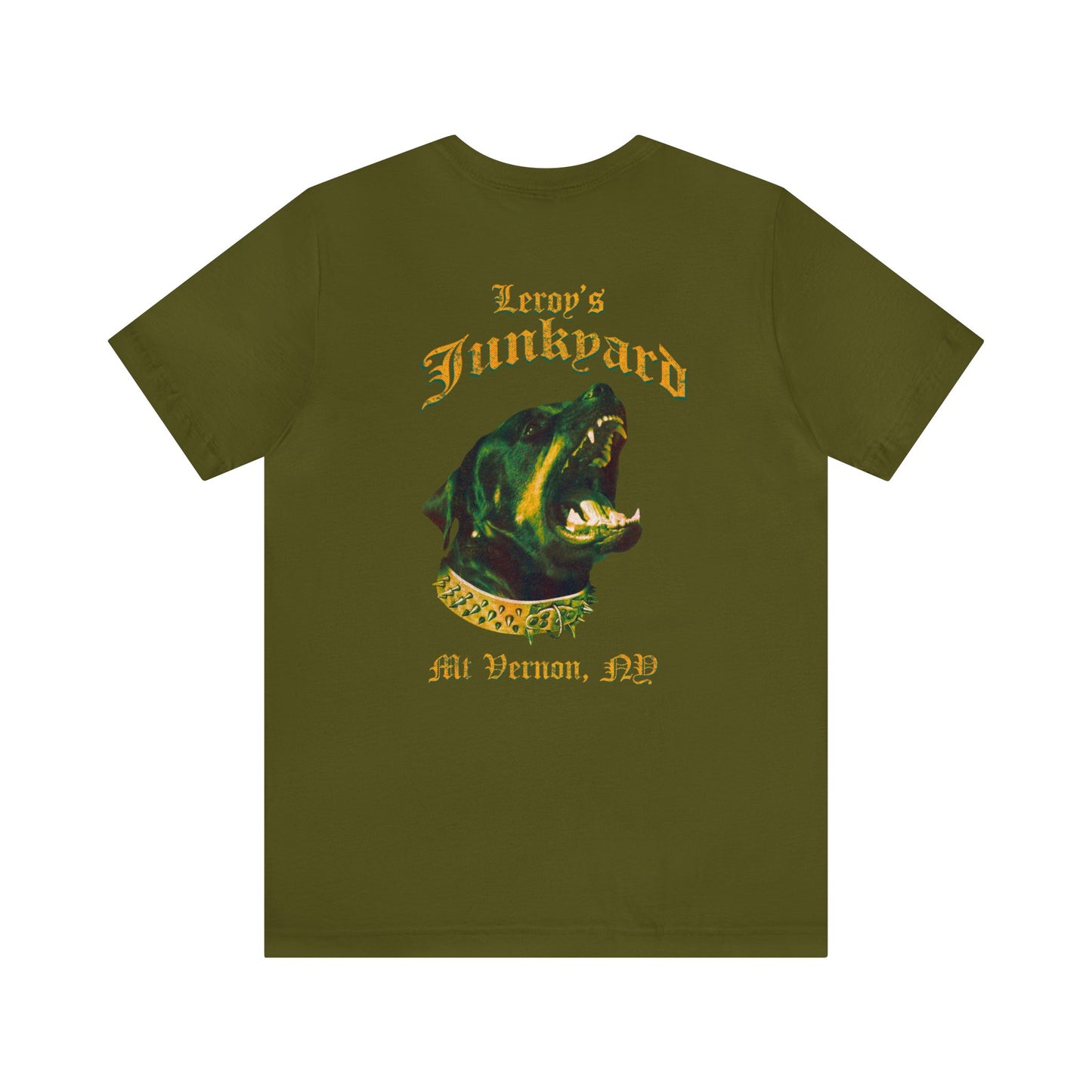 Leroy's Junkyard Unisex Jersey Short Sleeve Tee