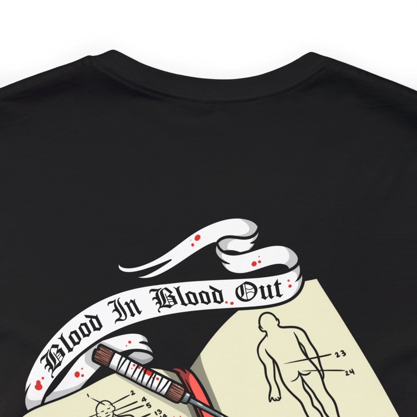 Blood in blood out Unisex Jersey Short Sleeve Tee