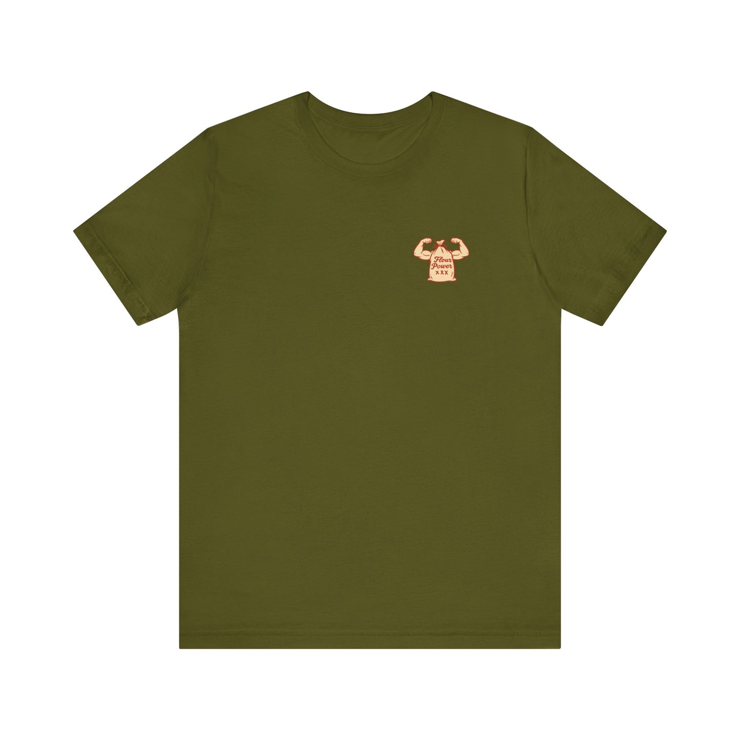 FLOUR POWER Unisex Jersey Short Sleeve Tee