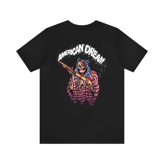 Grim reaper American dream Unisex Jersey Short Sleeve Tee