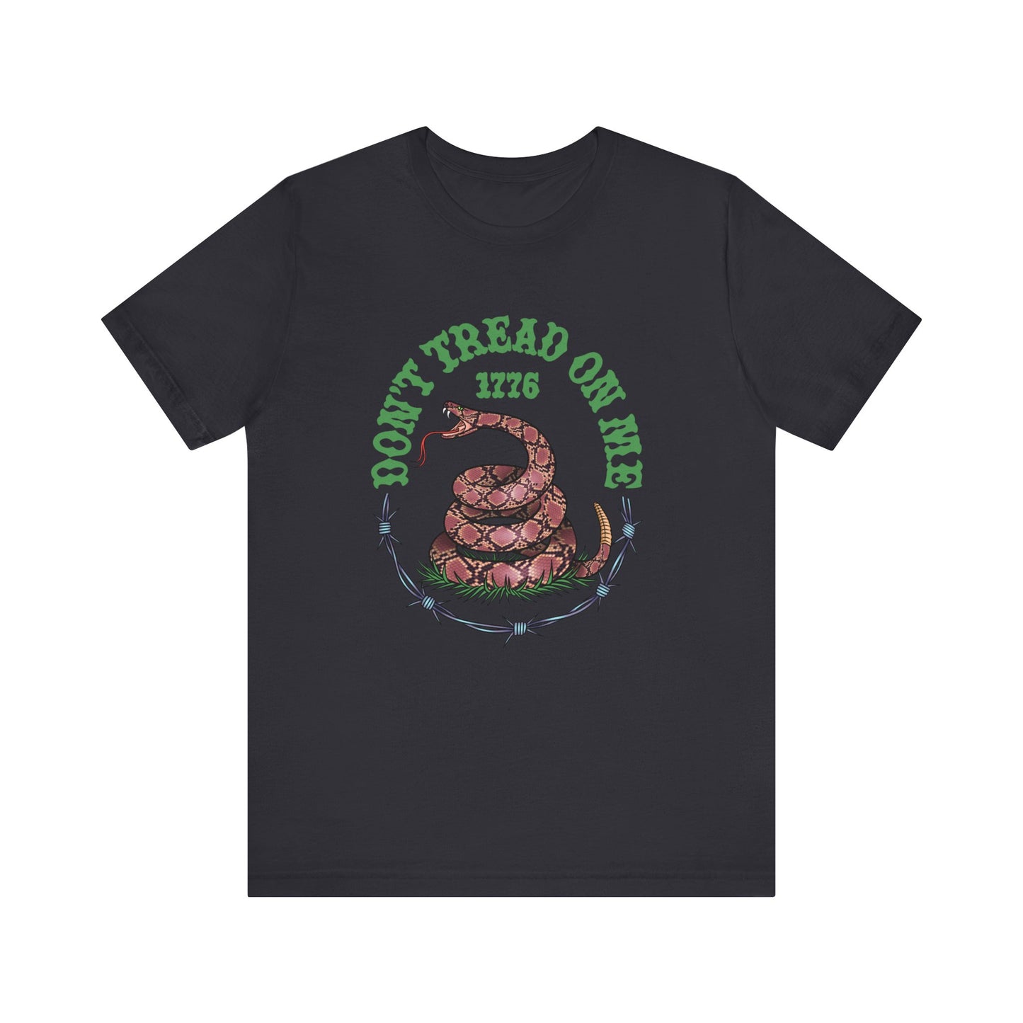 Don't tread on me Unisex Jersey Short Sleeve Tee