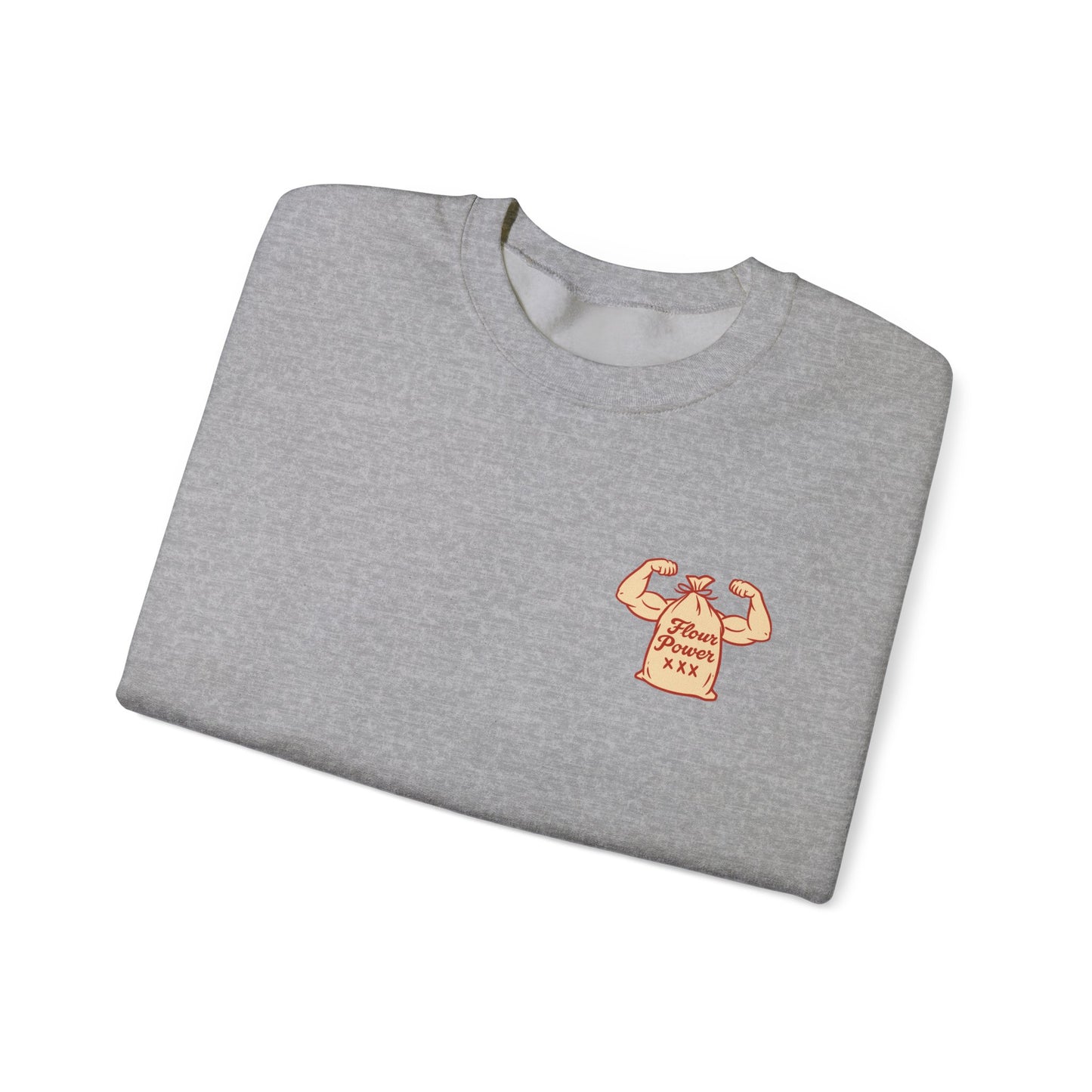 Flour Power Unisex Heavy Blend™ Crewneck Sweatshirt