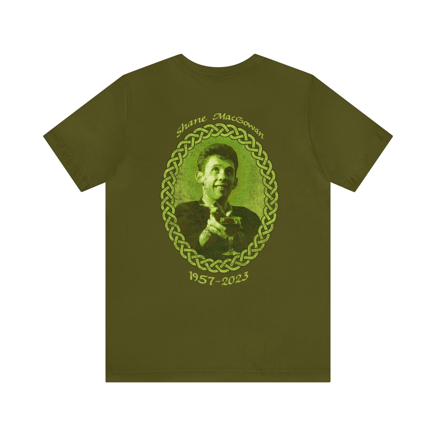 Shane MacGowan Unisex Jersey Short Sleeve Tee