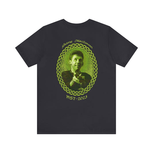 Shane MacGowan Unisex Jersey Short Sleeve Tee