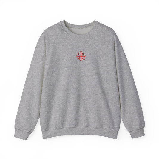Orthodox saint george Unisex Heavy Blend™ Crewneck Sweatshirt