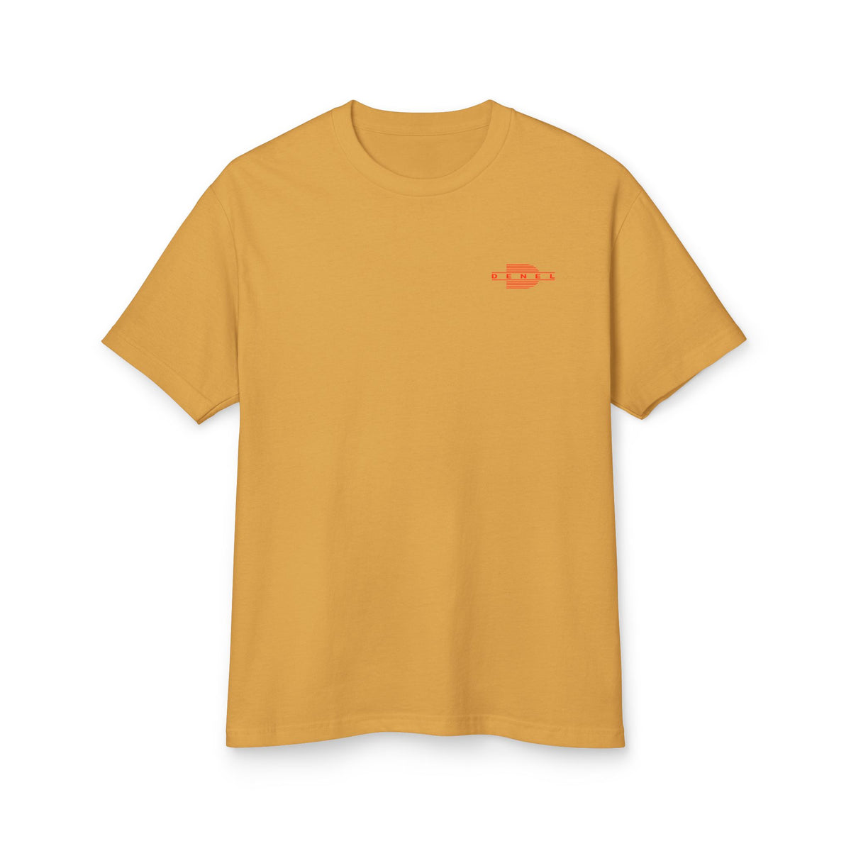 Denel Unisex Garment-Dyed Heavyweight Cotton Tee
