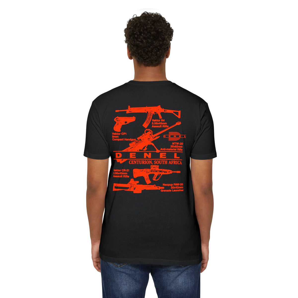 Denel Unisex CVC Jersey T-shirt