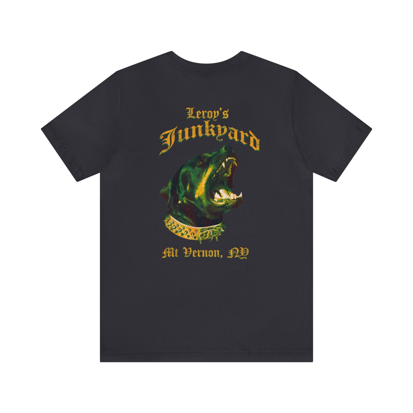 Leroy's Junkyard Unisex Jersey Short Sleeve Tee