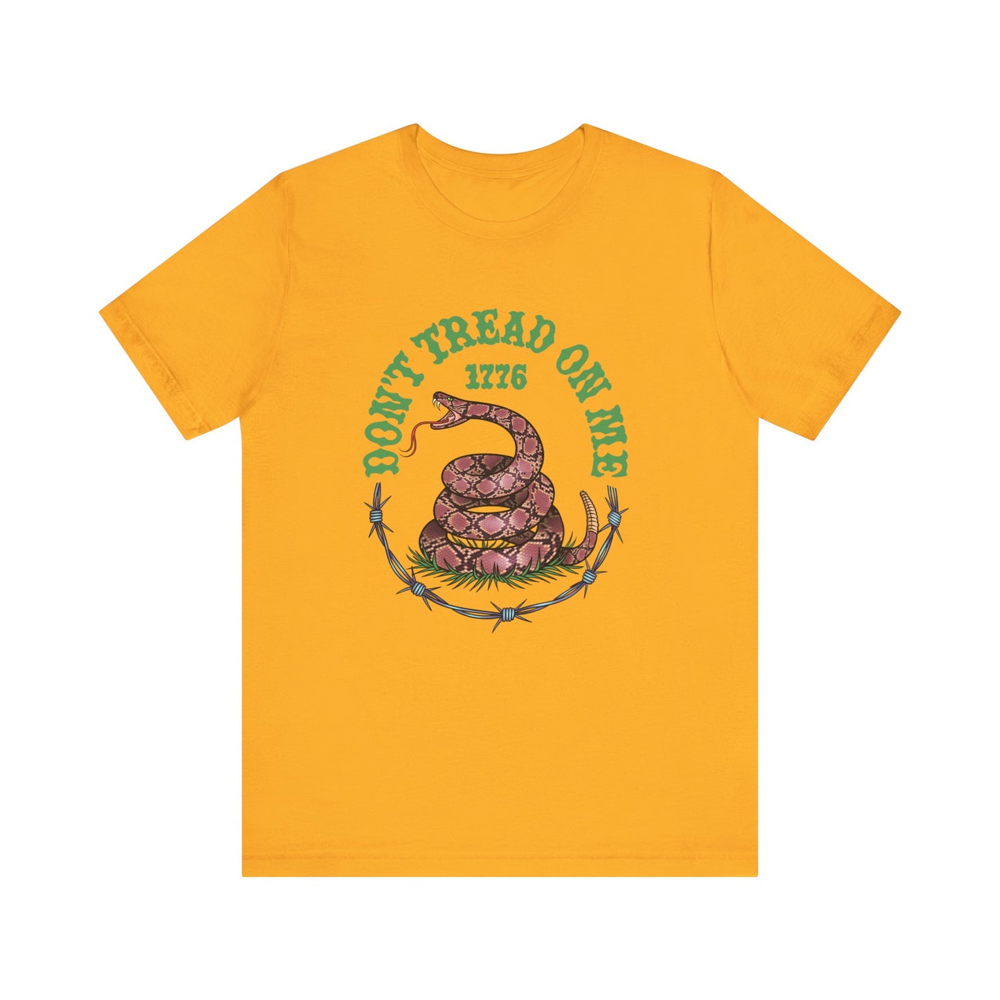 Don't tread on me Unisex Jersey Short Sleeve Tee