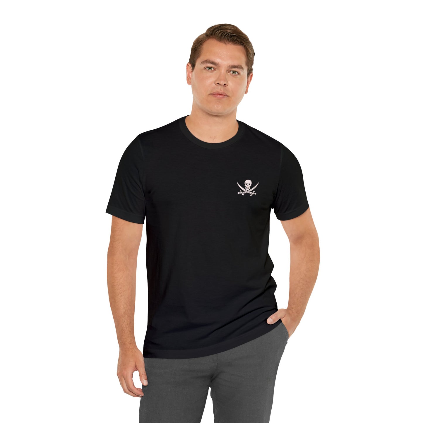 The black pearl tattoo Unisex Jersey Short Sleeve Tee