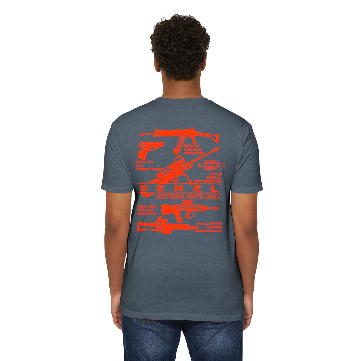 Denel Unisex CVC Jersey T-shirt
