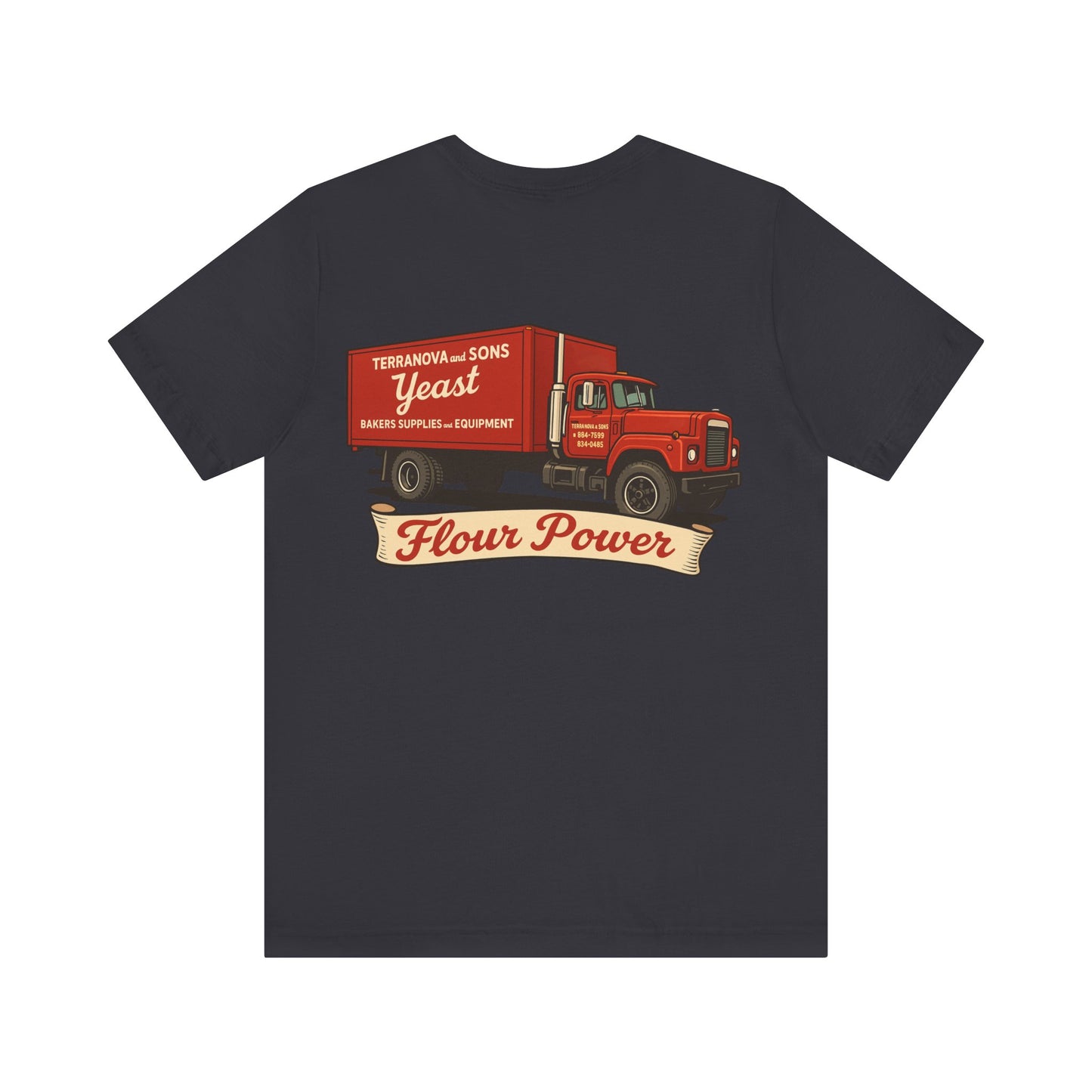 FLOUR POWER Unisex Jersey Short Sleeve Tee