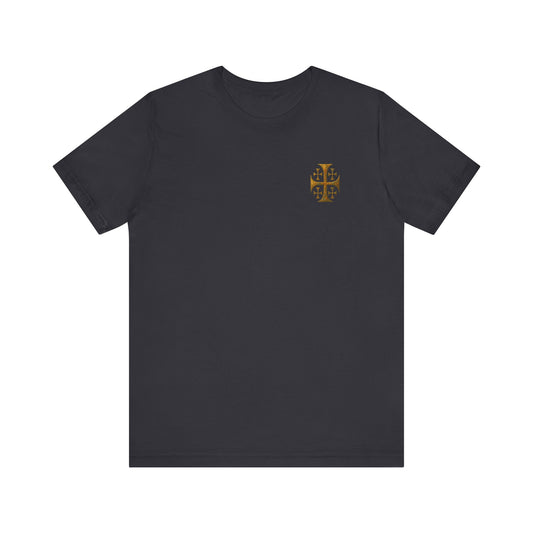Jerusalem cross Unisex Jersey Short Sleeve Tee