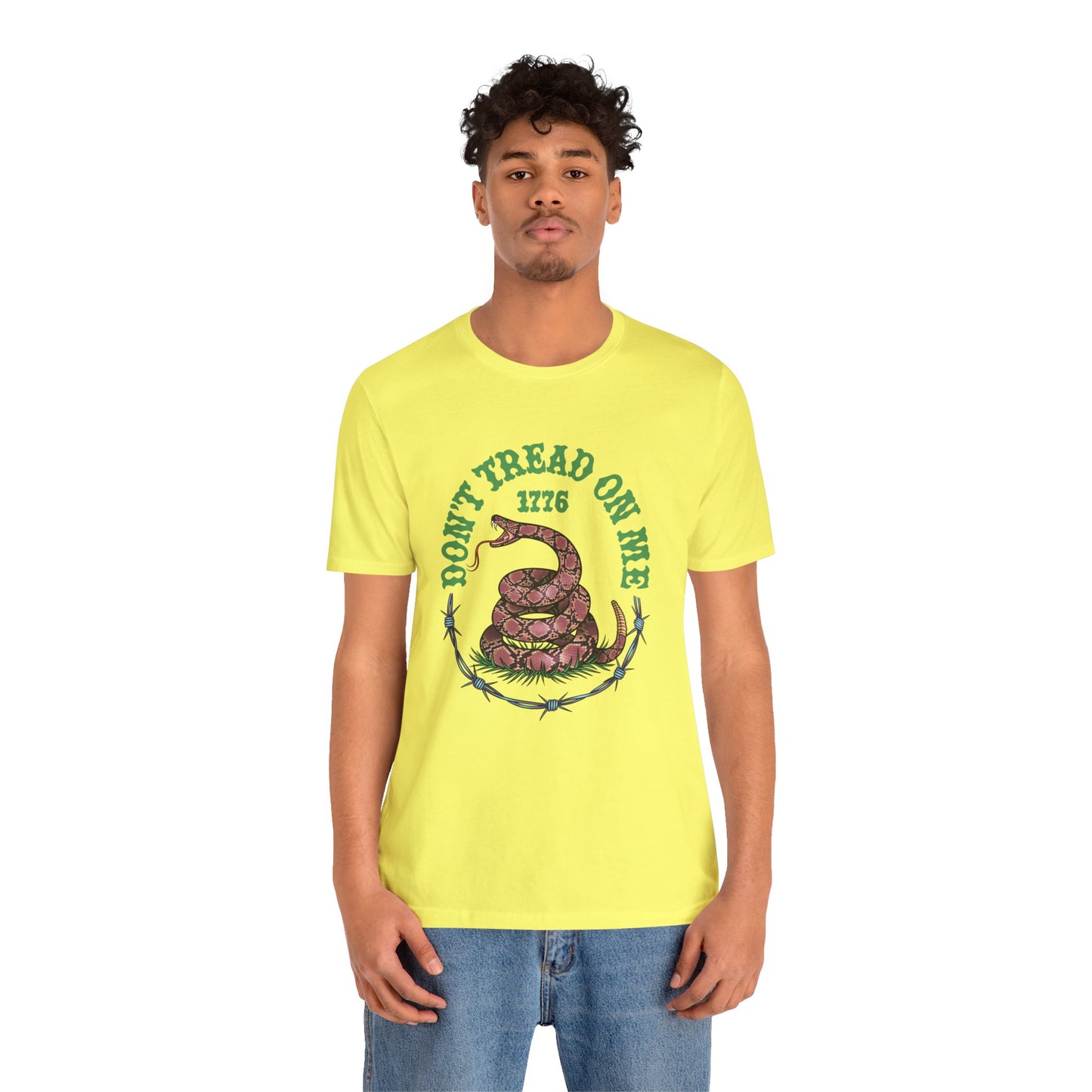 Don't tread on me Unisex Jersey Short Sleeve Tee