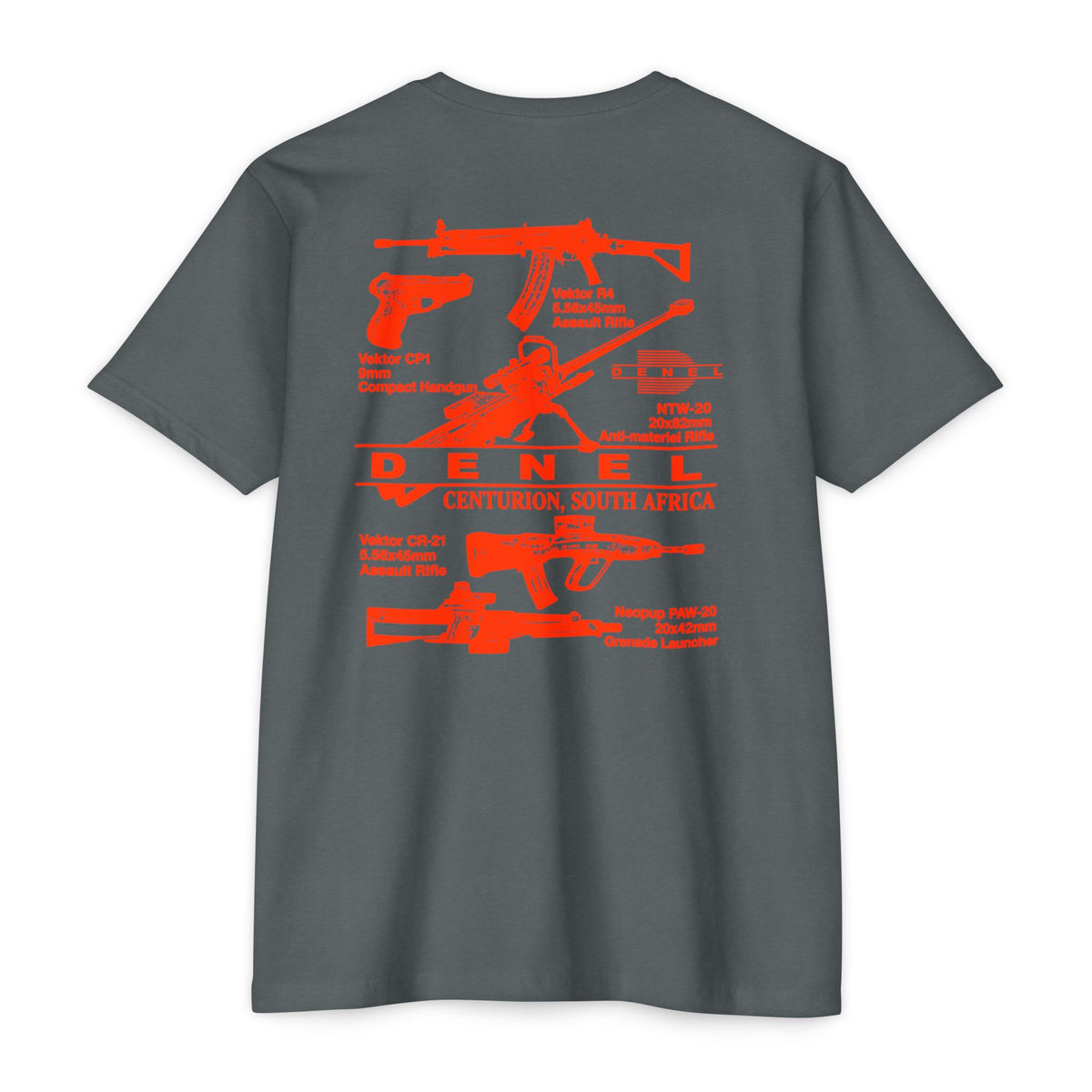 Denel Unisex CVC Jersey T-shirt
